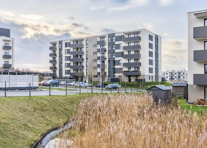 Lily The Big Screen For 6 People & Parking Daire Gdansk